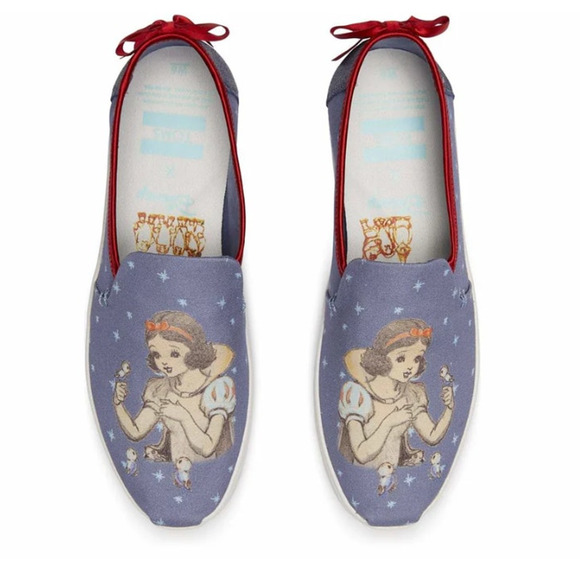 TOMS x Disney Snow White Women’s 6.5 Limited Edition Rare - Picture 1 of 5